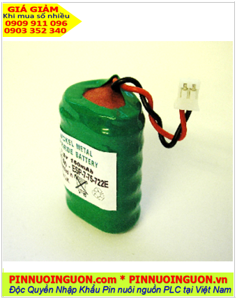 Pin sạc 6/V160H (7.2v-160mAh), Pin sạc NiMh 7.2v-160mAh, Pin sạc công nghiệp 6/V160H (7.2v-160mAh)